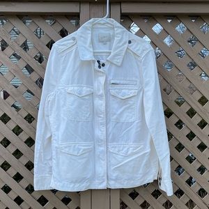 LOFT White Lightweight Spring Jacket - Size XL